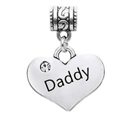 Dangle Daddy Heart Charm