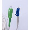 Elfcam® - Fiber Optic Cable SC/APC to LC/UPC Single Mode