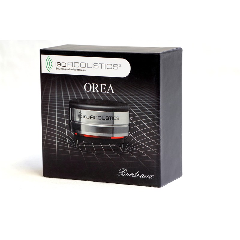 IsoAcoustics Orea Series Audio Equipment Isolators (Bordeaux - 32 lbs