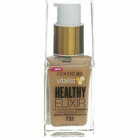 COVERGIRL VITALIST HEALTHY ELIXER FOUNDATION - #732 NUDE BEIGE - 1.0 OZ/30 ML