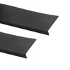 RV Slide Out Seal Black Rubber R854056 1-1/2" Clip in