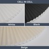 Kerxwerd Custom Cellular Shades, Double Cell Honeycomb Window Shade Customized