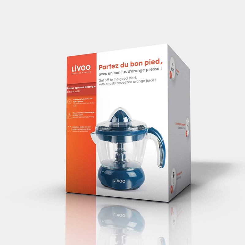 LIVOO Feel good moments - Electric Citrus Juicer DOD131 Blue