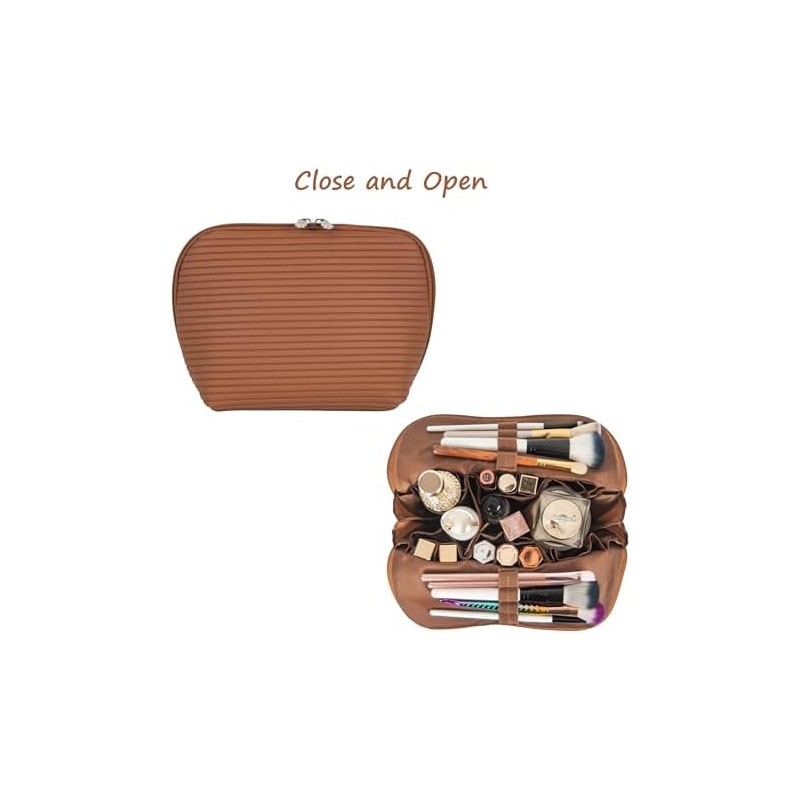 Travel Makeup Organizer, Compact Lightweight Accessory for Travel and Daily