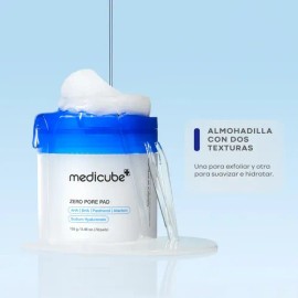 Almohadillas Sin Poros 70 Pads 155g Piel Grasa Exfoliante Medicube                                                                                    