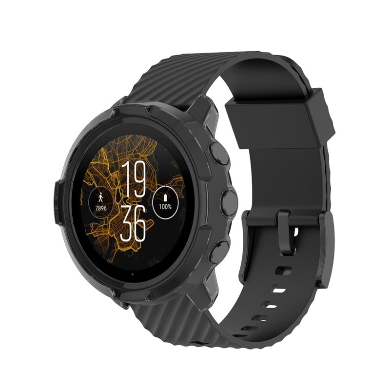 Feysentoe Pack of 2 TPU Cases Compatible with Suunto 7