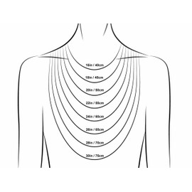 Old English Jewellers Sterling Silver Solid Curb Chain - 3mm - 16" 18" 20" 22" 24" 26" 30" (24)