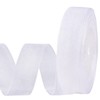molshine 50 Yards x 1 Inch Shimmer Sheer Organza Ribbon,Chiffon