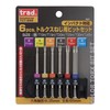 Sankyo Corporation TCT-665 Trad 6 pcs. Torx Screw Bit Set,