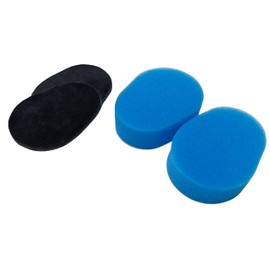 Tomerry Cream Lotion Applicator Refill Pad (Sponge, Velvet Pad)