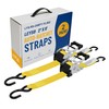 Leyso 2 Inch x 6 Ft Retractable Ratchet Straps, Auto