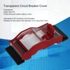 2P Circuit Breaker Transparent Protection Cover Micro Circuit Breaker Lock