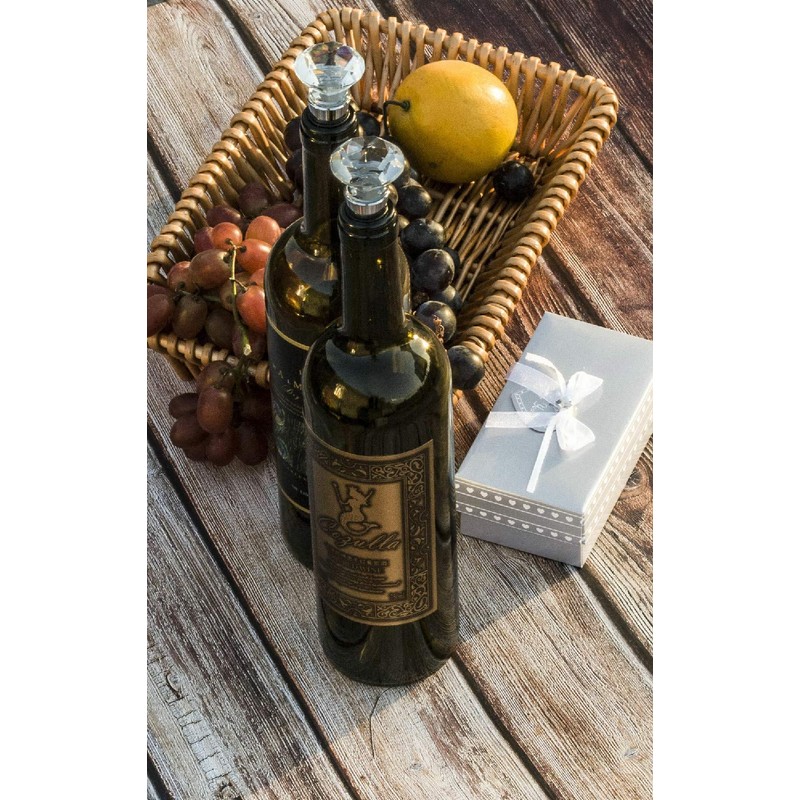 Shuiniba Decorative Crystal Wine and Beverage Bottle Stopper for Wine,Made