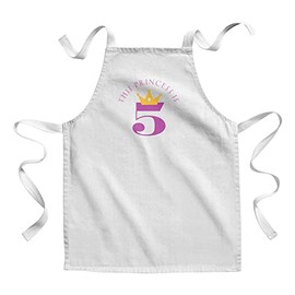 Fabulous Kinderküchenschürze - Malen This Princess is 5 Celebration Birthday Party Gift Fantasy Magical - Premium Qualität
