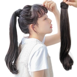 AQUADOL wgt820DBR 5 Second Pony with No Hairpin Necessary Loose Curls