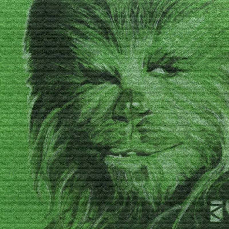 [a-toderi] Chewbacca Art Board Decor Art Sundries STW – 0014