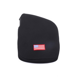 Auto Center Console Cover Compatible with Corvette C7 Stringray 2014-2019 Car Armrest Box Pad Skin-Friendly Washable Cotton Cloth, Anti-Slip, Armrest Cover Protector Accessories (American Flag USA)