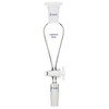 Labasics 60ml Conical Pear Shaped Separating Funnel with PTFE Tap,