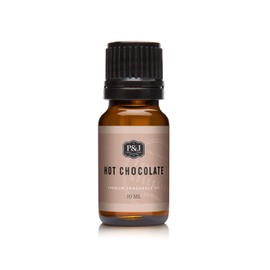 P&J Trading Fragrance Oil for Diffusers for Home - Hot Chocolate 10ml Fragrance Scents for Candle Making - Soap Making Supplies & Car Diffuser Scents