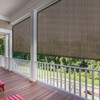SunnyRoyal Patio Shades Roll Up Outdoor Exterior Roller Shades Roll