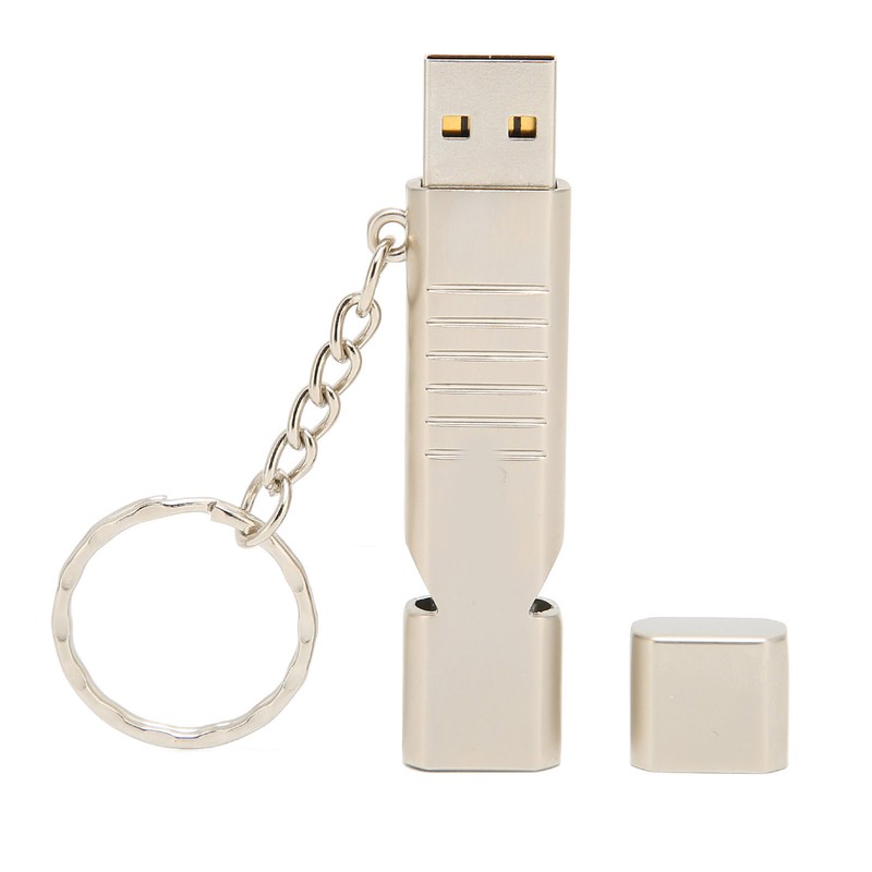 Whistle USB Flash Drives Aluminum Alloy Outdoor Waterproof USB Flash
