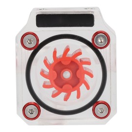 Water Cooling Flow Meter

Transparent Acrylic Two Way 3 Holes Computer Accessories(Red )