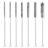 PokShow 7Pcs Wire Tube Brushes Set,Stainless Steel Bottle Brush ,12"
