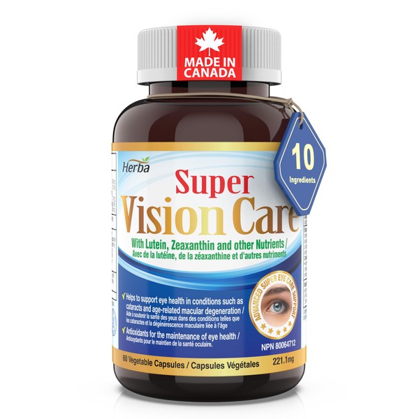 Herba Herba Vision Care Supplement - Eye Vitamins with Lutein