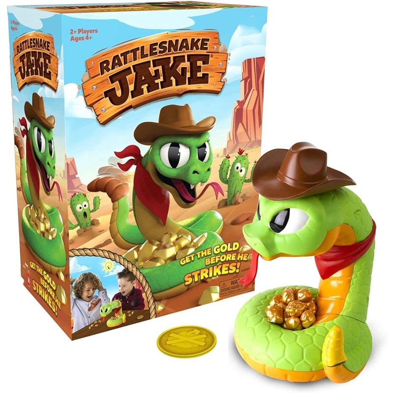 Funny Electric Rattlesnake Toy Scary Rattlesnake Prank Toys Trap Interactive