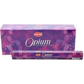 Hem 6 Packs of 120 Sticks Opium Incense Boxes