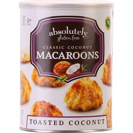 Absolutely Gluten Free Toasted Coconut Macaroons, 10oz (2 Pack)