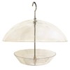 Selections Hanging Clear View Bird Feeder with Integral Squirrel Baffle