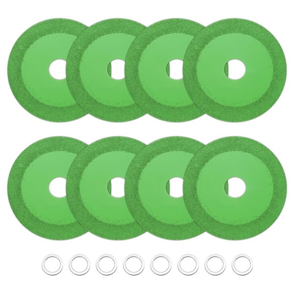 sourcing map 8 Pack Glass Cutting Disc 4 Inch for