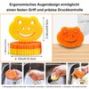 Pack of 5 Temperature Dishwashing Sponge, Double-Sided Scourer, Kitchen Sponges,