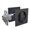 QINAIXQM Mortice Locks, Sliding Door Lock, Square Lock Cylinder, Pocket