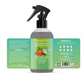 Locsanity Locsanity Grapefruit Coconut & Lime Moisturizing and Tightening Spray Mist w/Black Hawaiian Sea Salt
