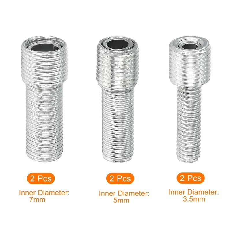 PATIKIL M10/M12 to M6/M8/M10 Reducing Screw, 6 Pack 30mm Long
