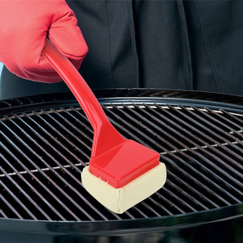 Outdoor Nylon Grill Brush for BBQ Grill Barbecue Baking Kitchen