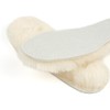 ADLNOSVY Sheepskin Insoles Natural Unisex Cozy Warm Durable Soft Sheep