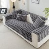 Topchances Plush Sofa Throw Pillow Cover - 1PC Solid Soft