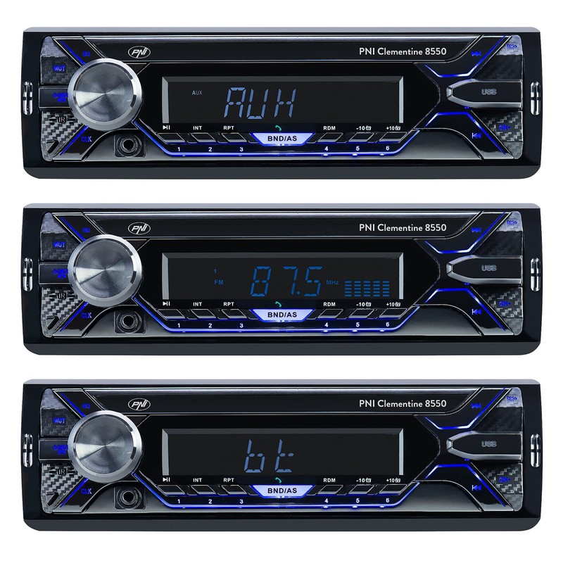 Car MP3 Player PNI Clementine 8550BT Removable Front 4x45w 12V