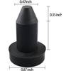 12 Pcs Kayak Drain Plug,Universal Rubber Kayak Scupper Plug,1/2" Water