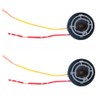 ANCLLO 2 Pcs Replacement Lamp Socket Connector Turn Signal Stop