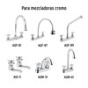 Foset Aqua AQMM-61, Juego de 2 manerales tipo cruceta para