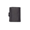 Josephine Osthoff Slim Wallet with Coin Compartment Men's Genuine Leather