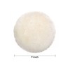OxoxO 7"/180mm Wool Buffing Pad Polishing Buffer Soft Woolen Pad