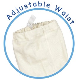 Jefferies Socks Baby-girls Infant Seamless Organic Cotton Tights, Red, 6-18 Months