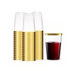 Vasos Elegantes, Dorado, 12 oz