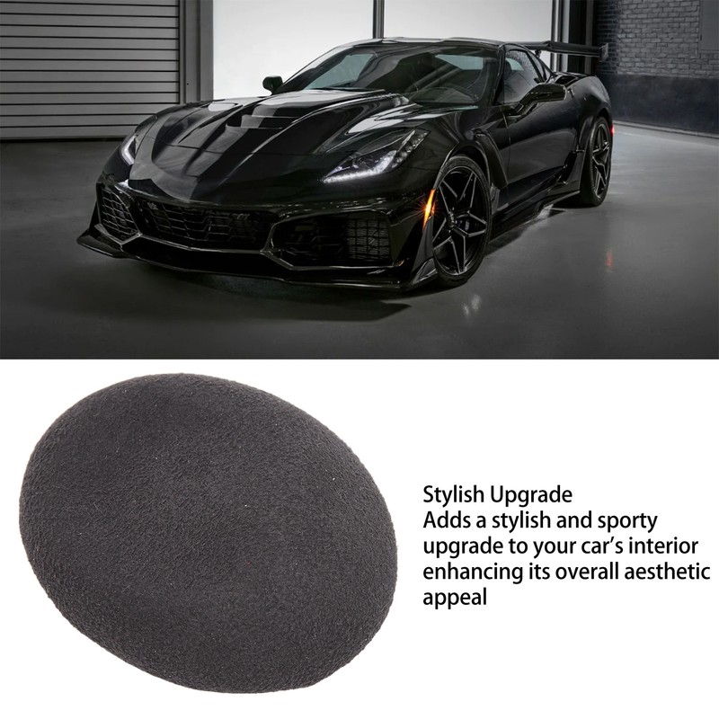 Gear Shift Knob Cover Suede Fashionable Good Hand Feeling Replacement