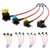 RVBOATPAT 16pcs 12V Fuse Taps Low Profile Mini Micro2 Fuse